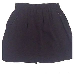 Dressy Skirt with Jeweled Pockets 3” Wide Elastic